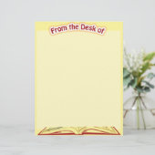 van de schrijftafel (Staand voorkant)