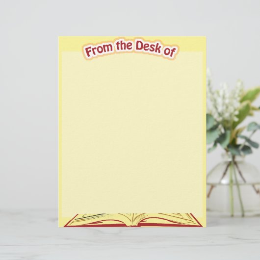 van de schrijftafel (Staand voorkant)