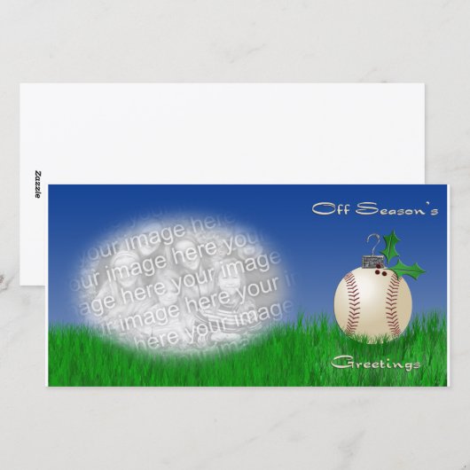 Van de Sjabloon van de Foto van de Groeten van (Voorkant / Achterkant)