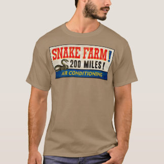 van de Snake Boerderij Sign. T-shirt