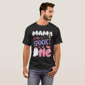 Van de Spooky One 1st Birthday Halloween Pink Ghos T-shirt (Voorkant volledig)