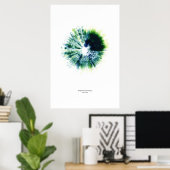 Van de staf: Symphonie fantastique (kleur) Poster (Thuiskantoor)