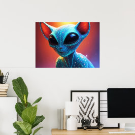 Van de Star People AI Buitenaardse Wezens Poster