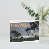 Van de statehood vijftigste verjaardag van Hawaï Briefkaart (Staand voorkant)