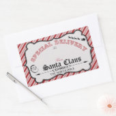 Van de Stickers van het Label van Santa Gift (Envelop)