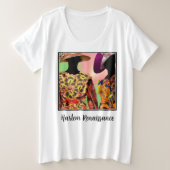 Van de straten van Harlem naar uw kast. Grote Maat T-shirt (Design voorkant)