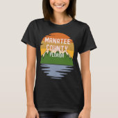 Van de  Sunset van Manatee County Florida T-shirt (Voorkant)
