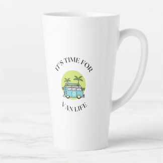Van de tijd van het leven latte mok
