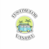 Van de tijd van het leven sticker (Voorkant)