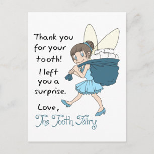 Van de Tooth Fairy Briefkaart