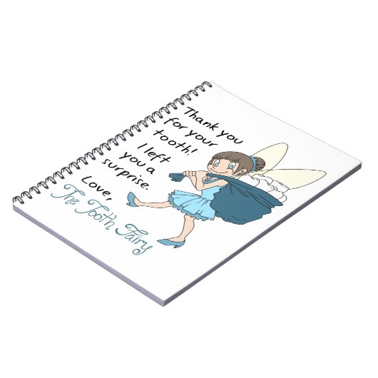 Van de Tooth Fairy Notitieboek (Linkerzijde)