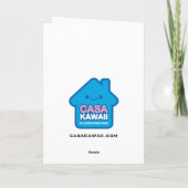 Van de tuin SPRITE- Wenskaart Kaart (Achterkant)