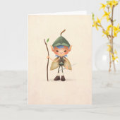 Van de tuin SPRITE- Wenskaart Kaart (Gele Bloem)