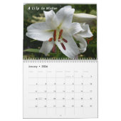 Van de tuinmuur kalender (Jan 2026)