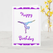 Van de turner de "Gelukkige verjaardags" kaart (Gele Bloem)