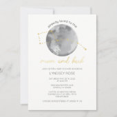 Van de uitnodigingen van het Baby shower van de ma (Voorkant)