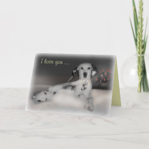 Van de Valentijnsdag van Dals ~- Wenskaart Feestdagen Kaart