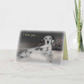 Van de Valentijnsdag van Dals ~- Wenskaart Feestdagen Kaart