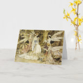 Van de "van de Fee Juwelen" de Verjaardag Kaart (Gele Bloem)