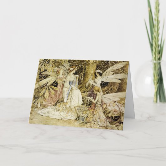 Van de "van de Fee Juwelen" de Verjaardag Kaart (Voorkant)