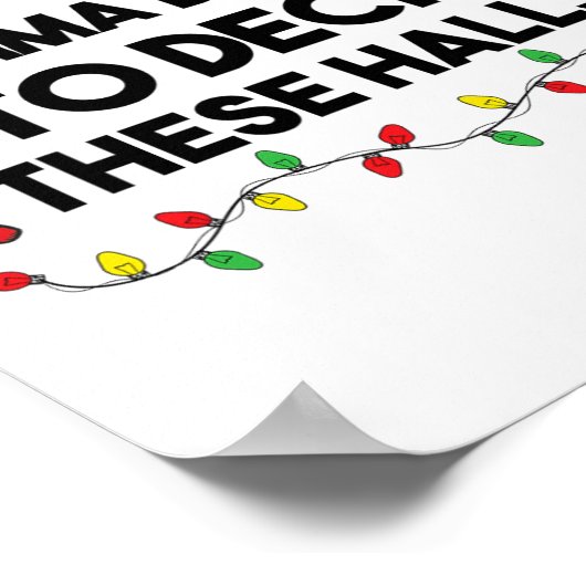 Van de Vensters aan de murenImma Bout om te decime Poster (Hoek)