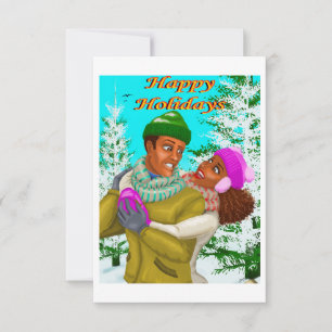 Van de Vergroetingskaart van de Vakantie van de Va Kaart