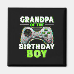 van de verjaardag jongen video gamer matching fami magneet