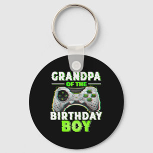 van de verjaardag jongen video gamer matching fami sleutelhanger