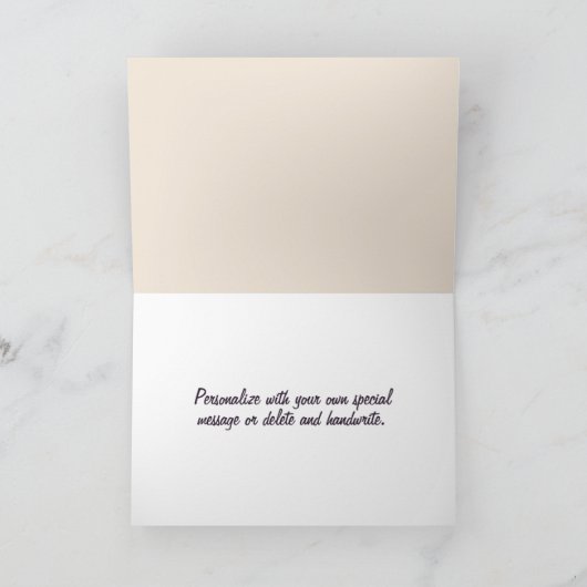 Van de vier baby's-Moederdag Pet Photo Feestdagen Kaart (Binnen)