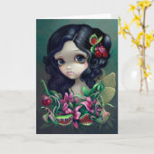 Van de "vleesetende Fee van het Boeket" het Kaart (Gele Bloem)