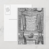 "Van de vooruitgang en de vaardigheid van het lere Briefkaart (Voorkant / Achterkant)