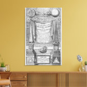 "Van de vooruitgang en de vaardigheid van het lere Canvas Afdruk (Insitu (Woonkamer))