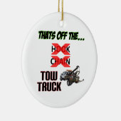 Van de vrachtwagen keramisch ornament (Rechts)
