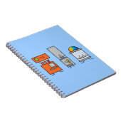 Van de vrienden dvd technologie van robots de notitieboek (Rechterzijde)