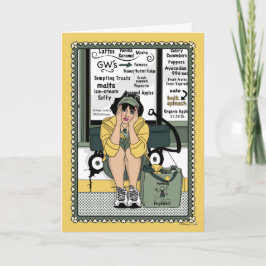 Van de Wagen Afgevalle_C_Wenskaart Kaart