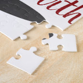 Van de wijn houden legpuzzel (Zijkant)