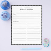 Van de zwarte keuken met grijze staafjes flyer (Enkel)