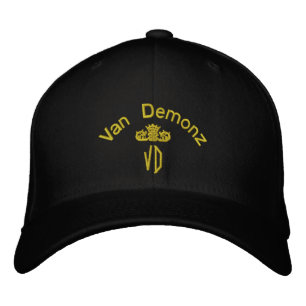 Van Demonz Gold Edition geborduurd Pet
