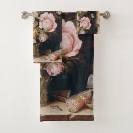 Van den Berghe’s Flowers custom handdoekset Bad Handdoek