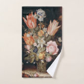Van den Berghe’s Flowers custom handdoekset Bad Handdoek (Handdoek)