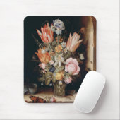 Van den Berghe's Flowers mousepad Muismat (Met muis)