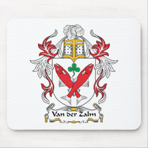 Van der Zalm Family Crest Muismat