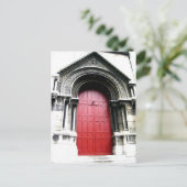 Van deur naar Sacre Coeur Briefkaart (Staand voorkant)