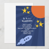 Van deze Uitnodiging van de Werelddag van de Aarde (Voorkant / Achterkant)