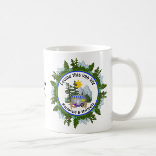VAN DEZE VAN-LEVEN Aangepaste CARAVAN Camping Koffiemok