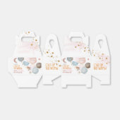 Van deze wereld avontuurlijke kinderverjaardag bedankdoosjes (Uitgevouwen)