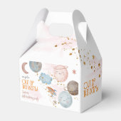 Van deze wereld avontuurlijke kinderverjaardag bedankdoosjes (Voorkant Zijde)