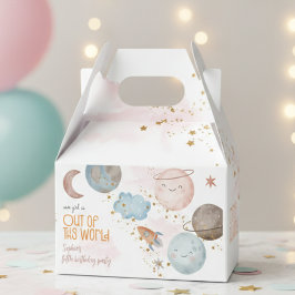 Van deze wereld avontuurlijke kinderverjaardag bedankdoosjes