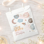 Van deze wereld avontuurlijke kinderverjaardag bedankzakje (Geknipt)