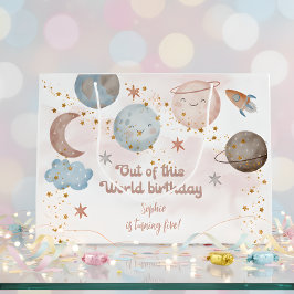 Van deze wereld avontuurlijke kinderverjaardag groot cadeauzakje